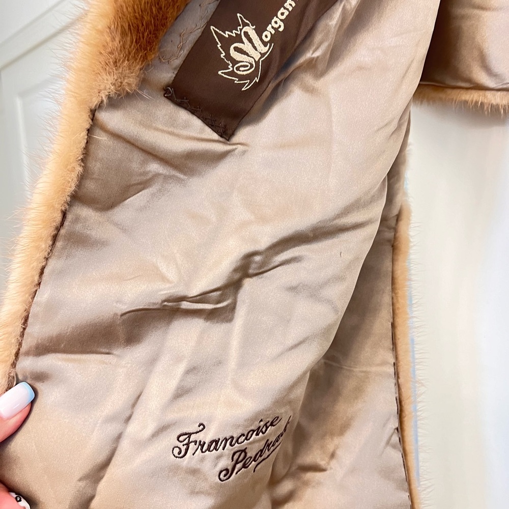 Vintage mink shawl